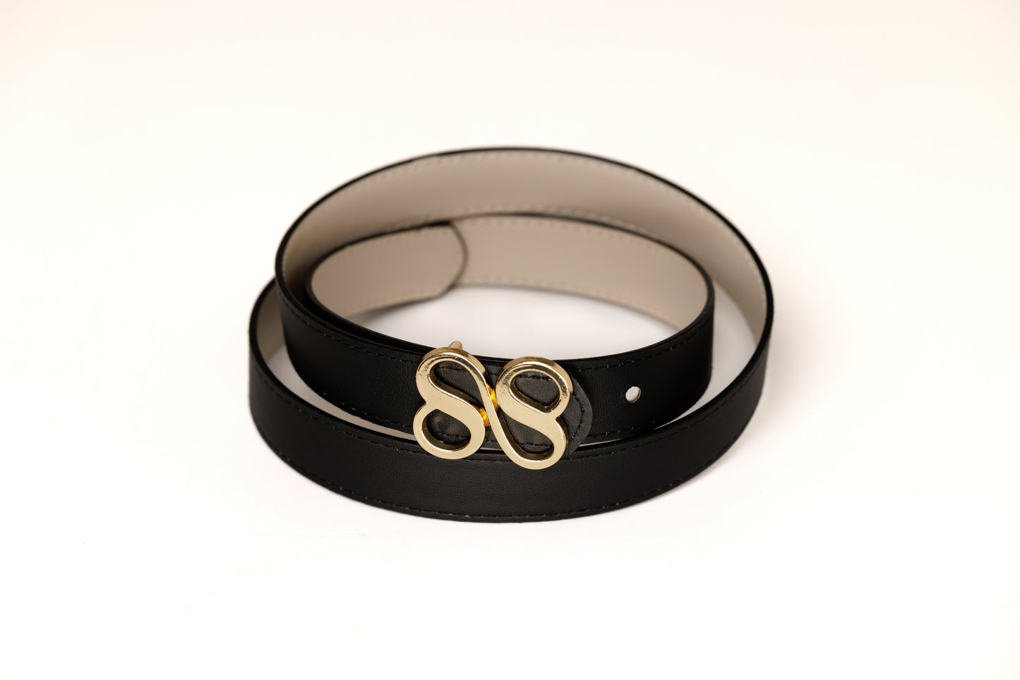 SUITS for her Riem - Omkeerbaar zwart en beige