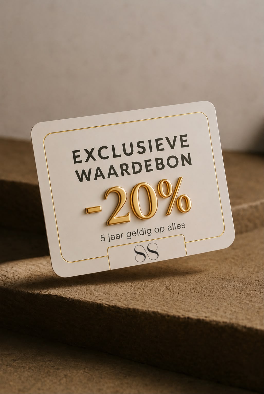 Crowdfunding waardebon -20%