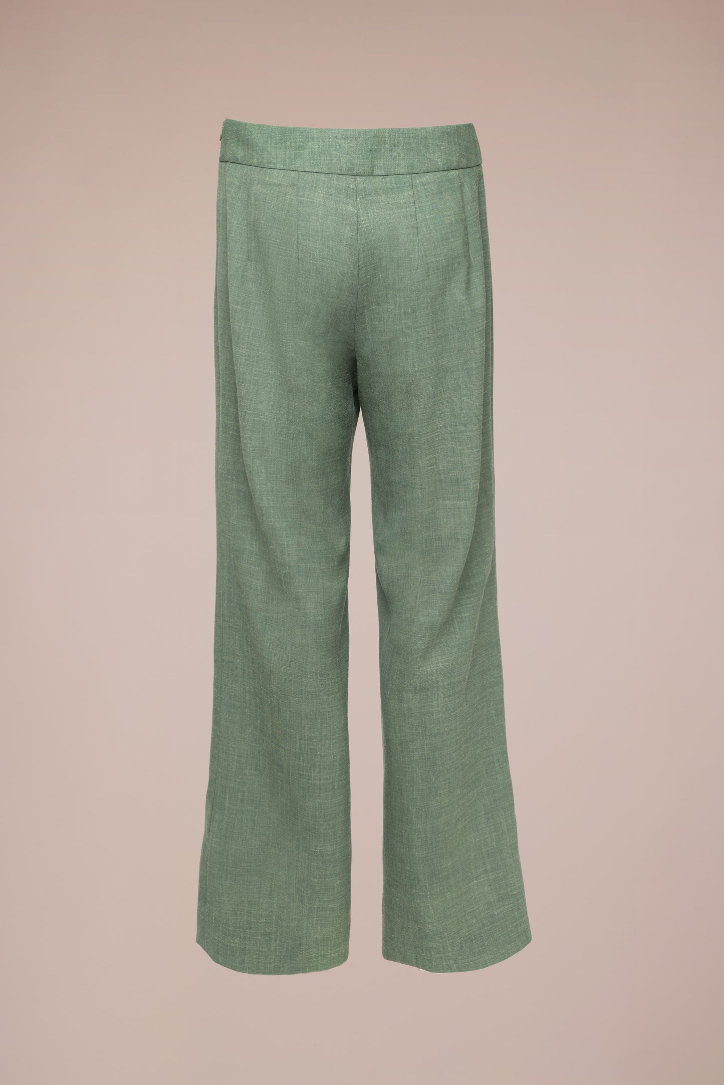 Hannah Flared Trousers - Moss Green