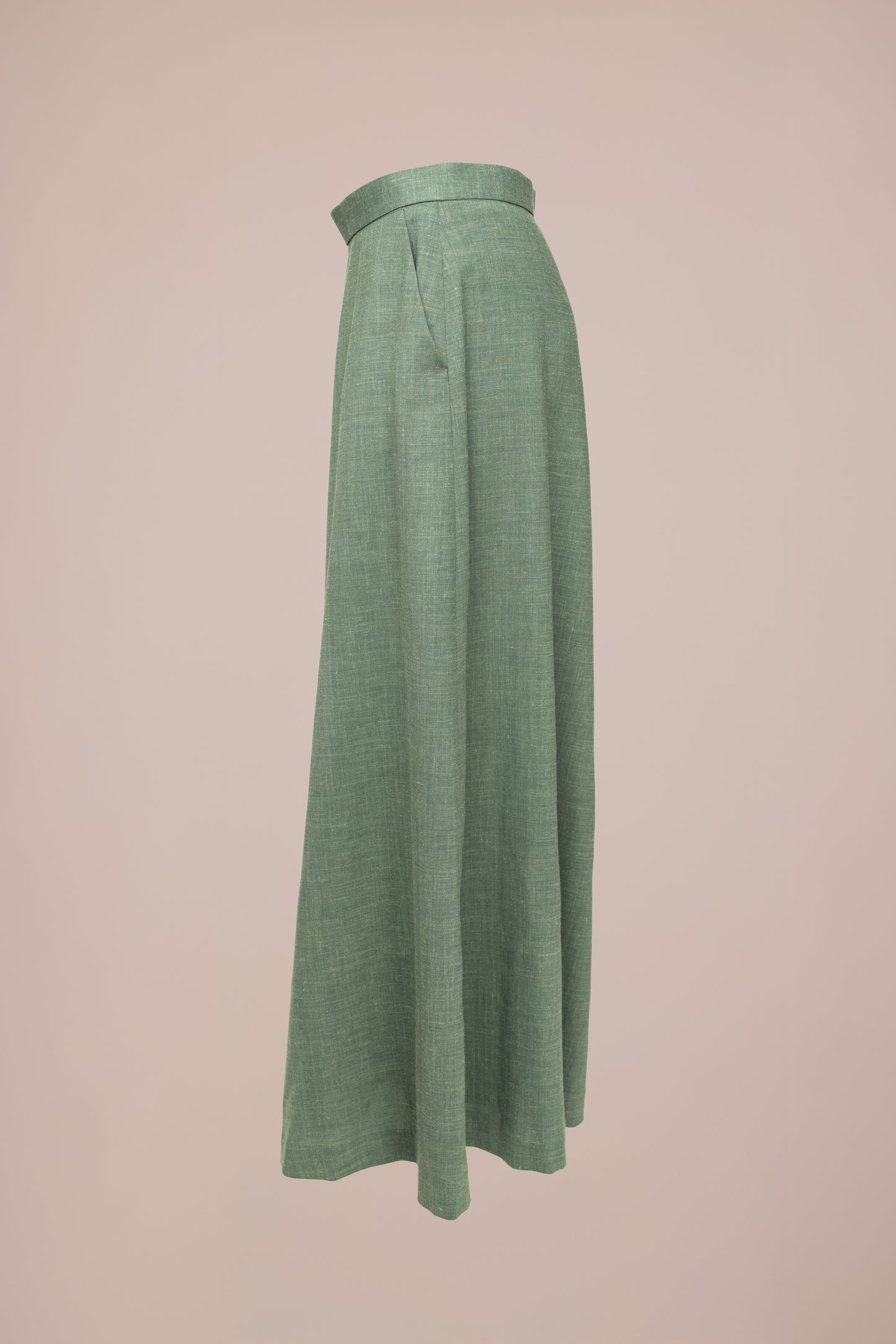 Hannah Maxi Rok - Mosgroen met voering