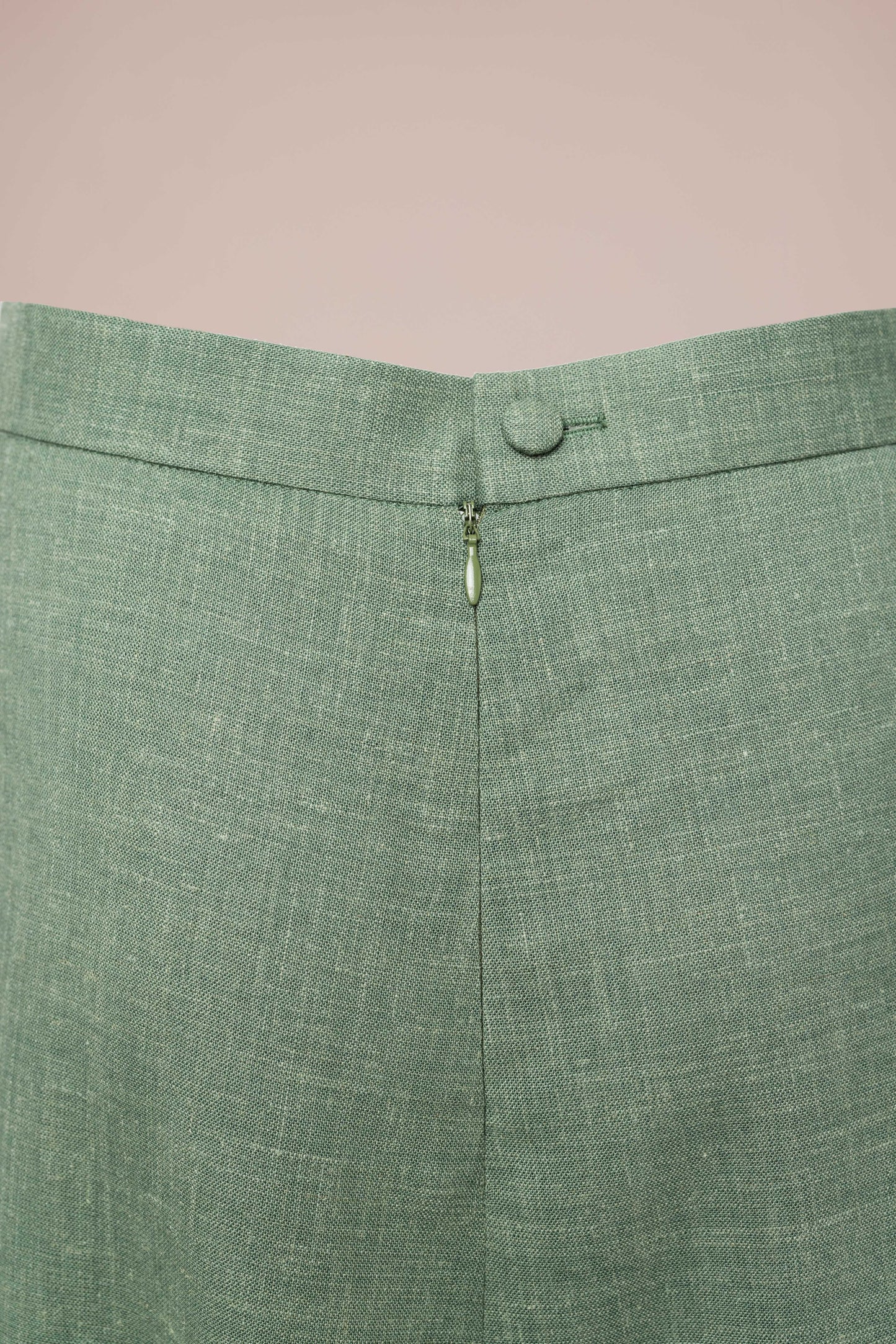 Hannah Maxi Rok - Mosgroen met voering