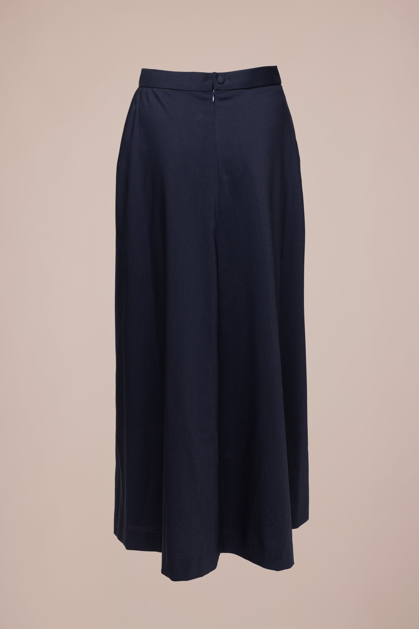Laila Maxi Rok - Marineblauw met voering
