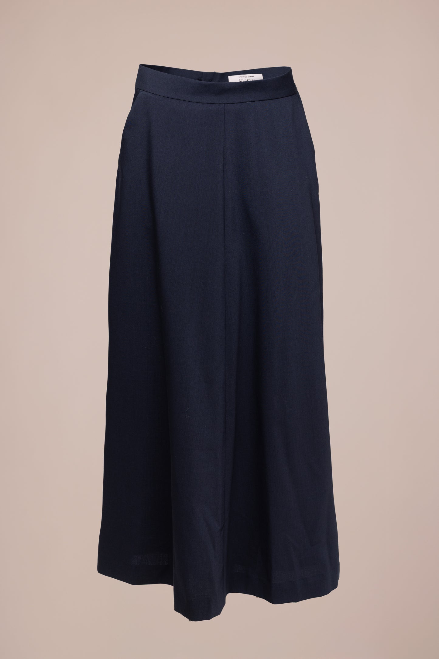 Laila Maxi Rok - Marineblauw met voering