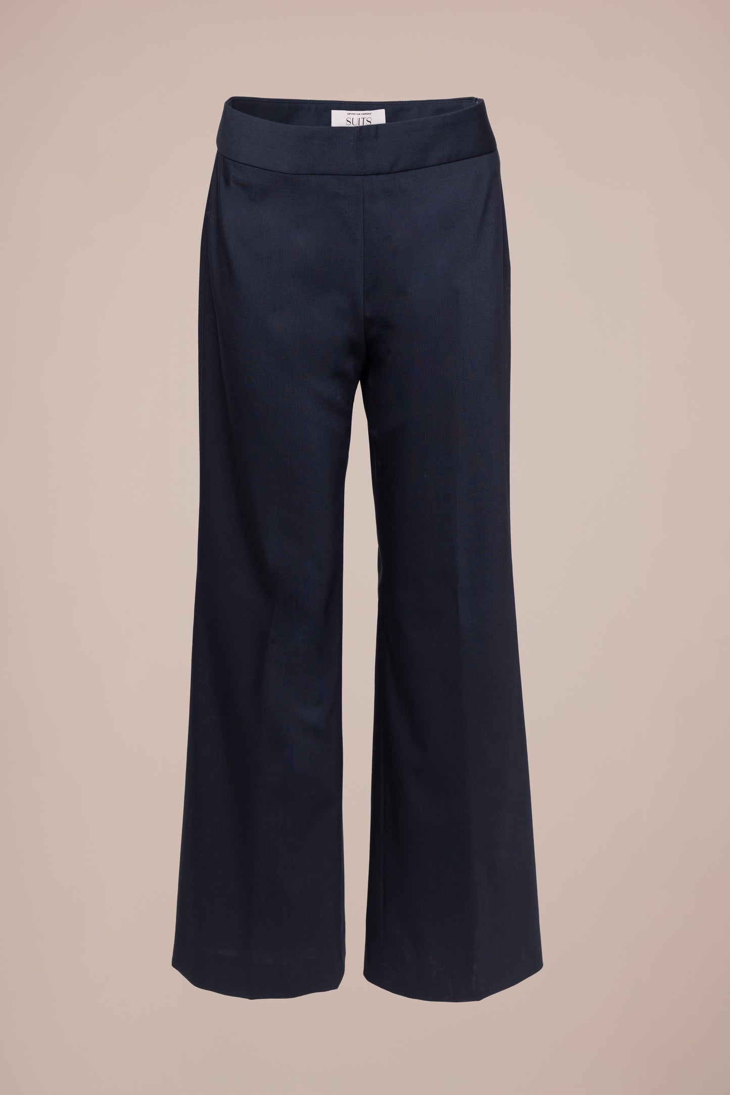 Laila Flared Trousers - Navy Blue