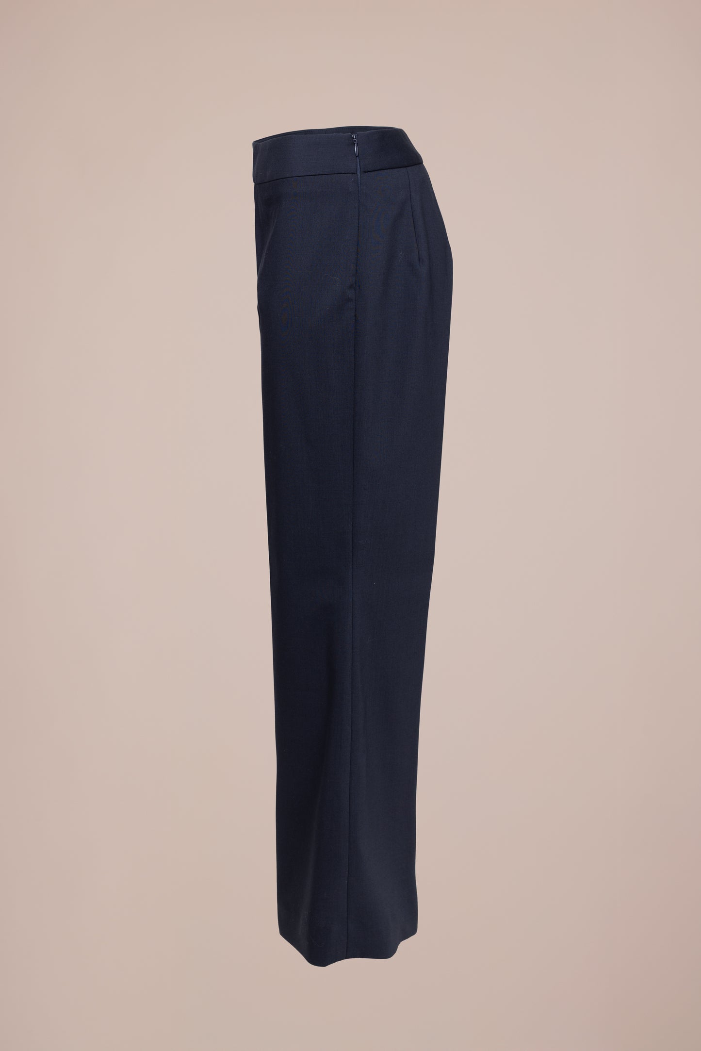 Laila Flared Trousers - Navy Blue