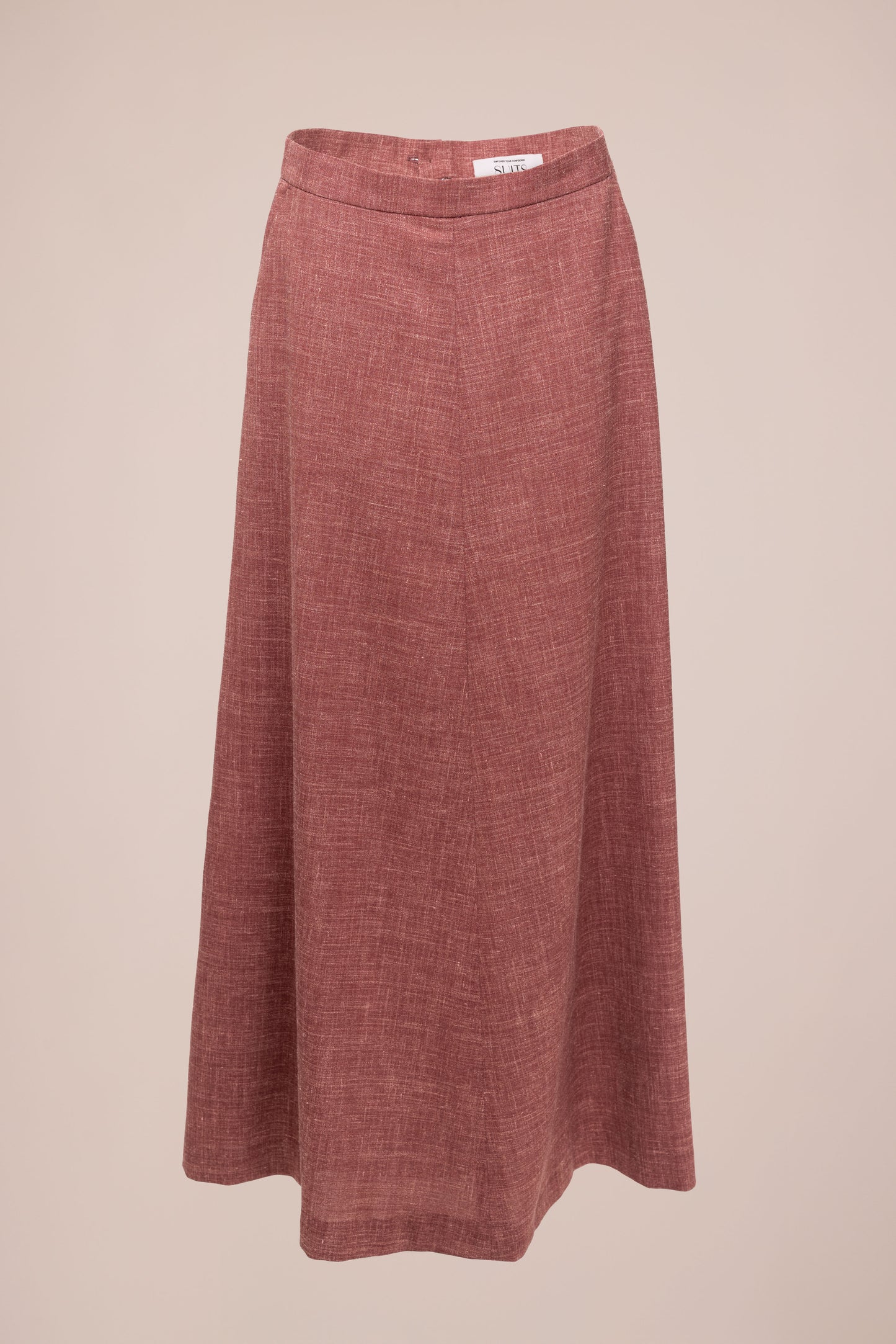 Amira Maxi Skirt - Old Red with lining