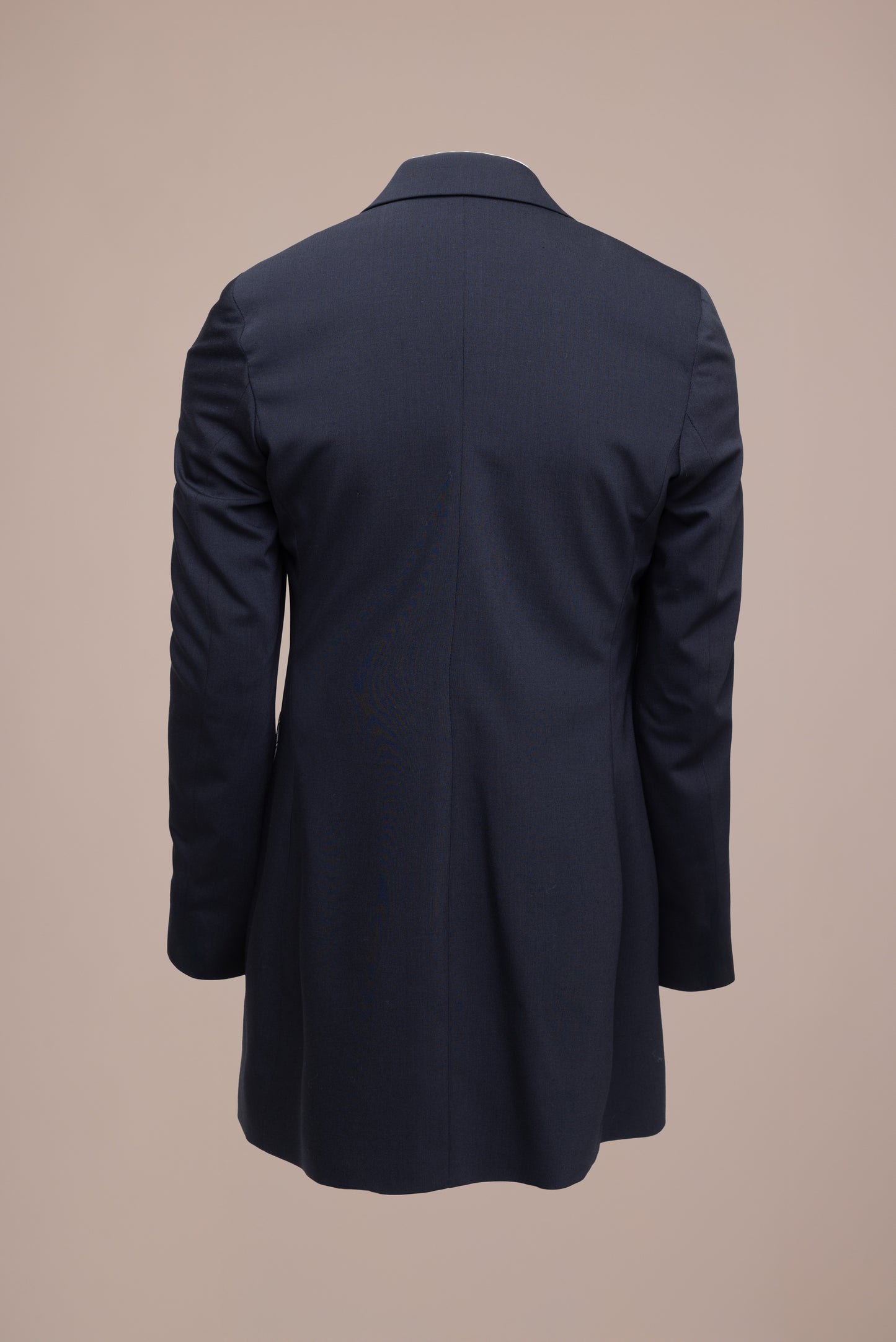 Laila Blazer Lang - Marineblauw met gouden details