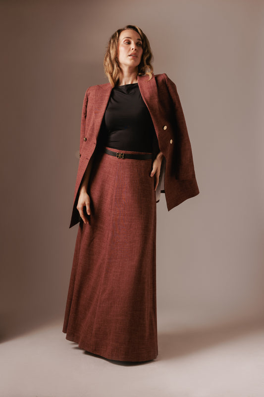 SUITS for her Riem - Omkeerbaar zwart en beige